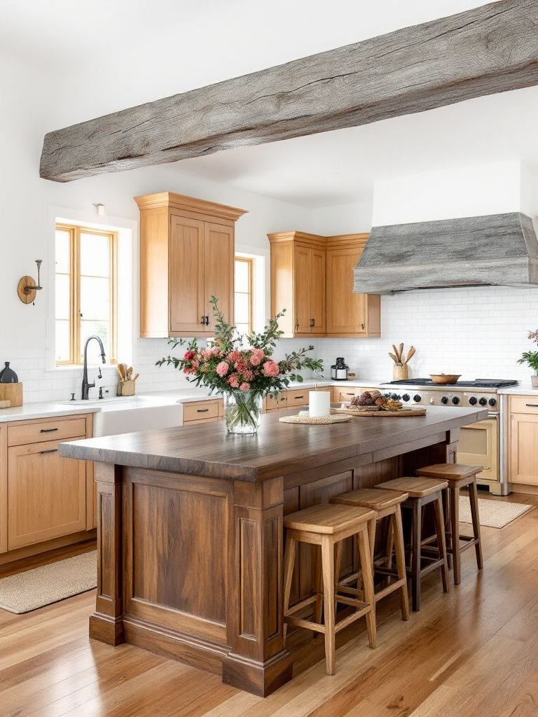 The Ultimate Guide to the Best Kitchen Paint Colors for 2025 23 Best Kitchen Paint Colors - Natural Wood Tones