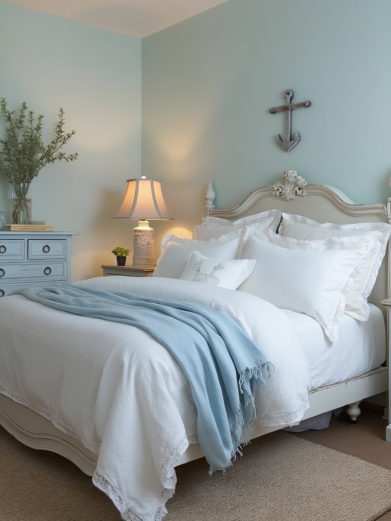 From Earthy Warmth to Bold Drama: 23 Bedroom Color Ideas to Create Your Ultimate Retreat 4 Bedroom Color Ideas - Blue and White