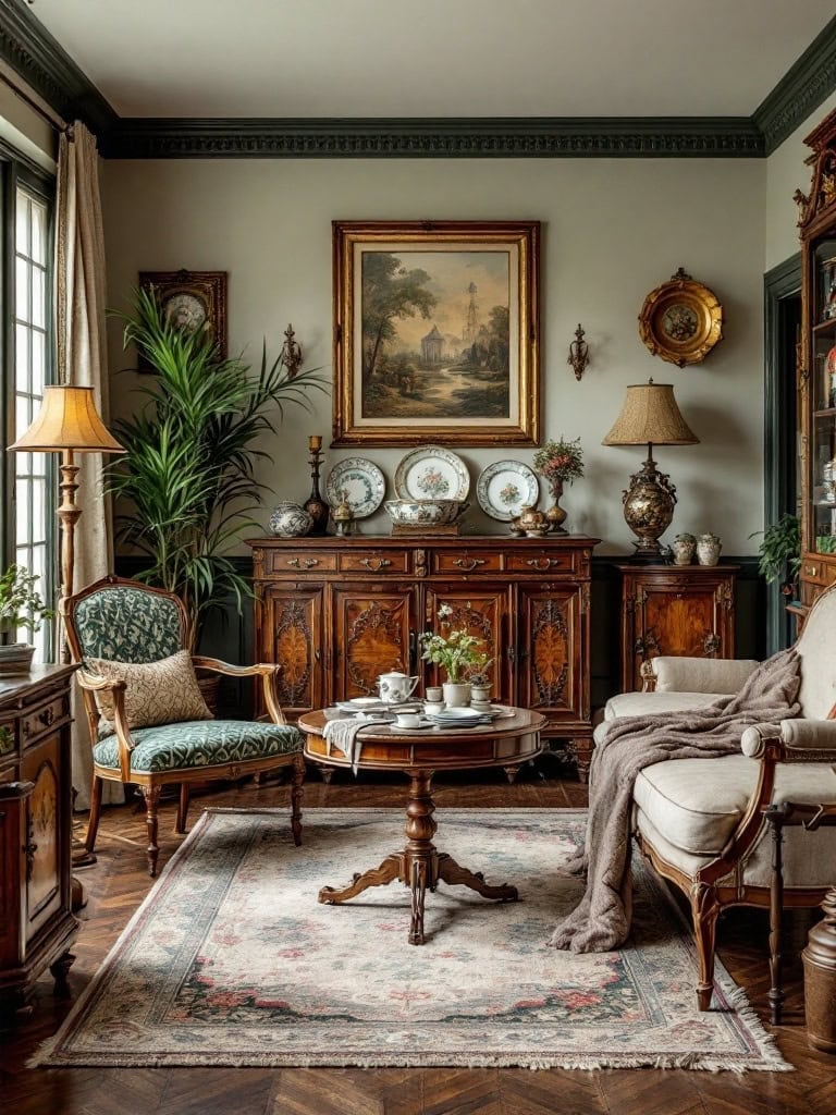 17 Gorgeous Living Room and Dining Room Combos That Wow 18 Living Room and Dining Room Combos - Vintage Vibes