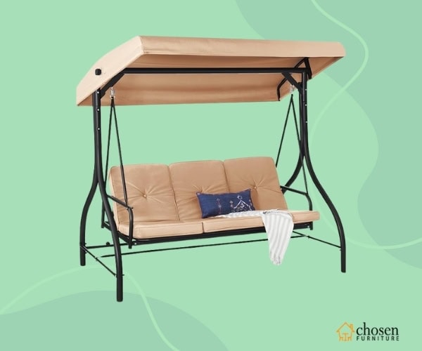 2025 Hottest Porch Swing Chairs: Our Top Picks for Style, Comfort, and Value 9 Best Choice Products 3-Seat Porch Swing