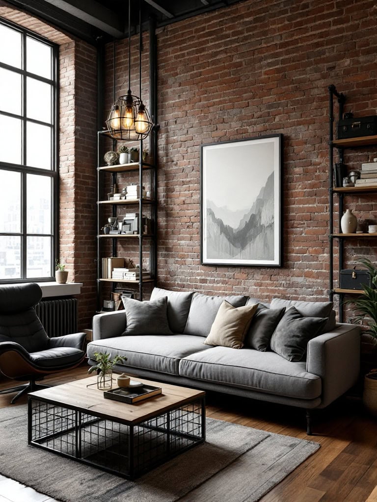 21 Living Room Ideas With Grey Sofas That Look Amazing 25 Living Room Ideas Grey Sofa - Urban Industrial