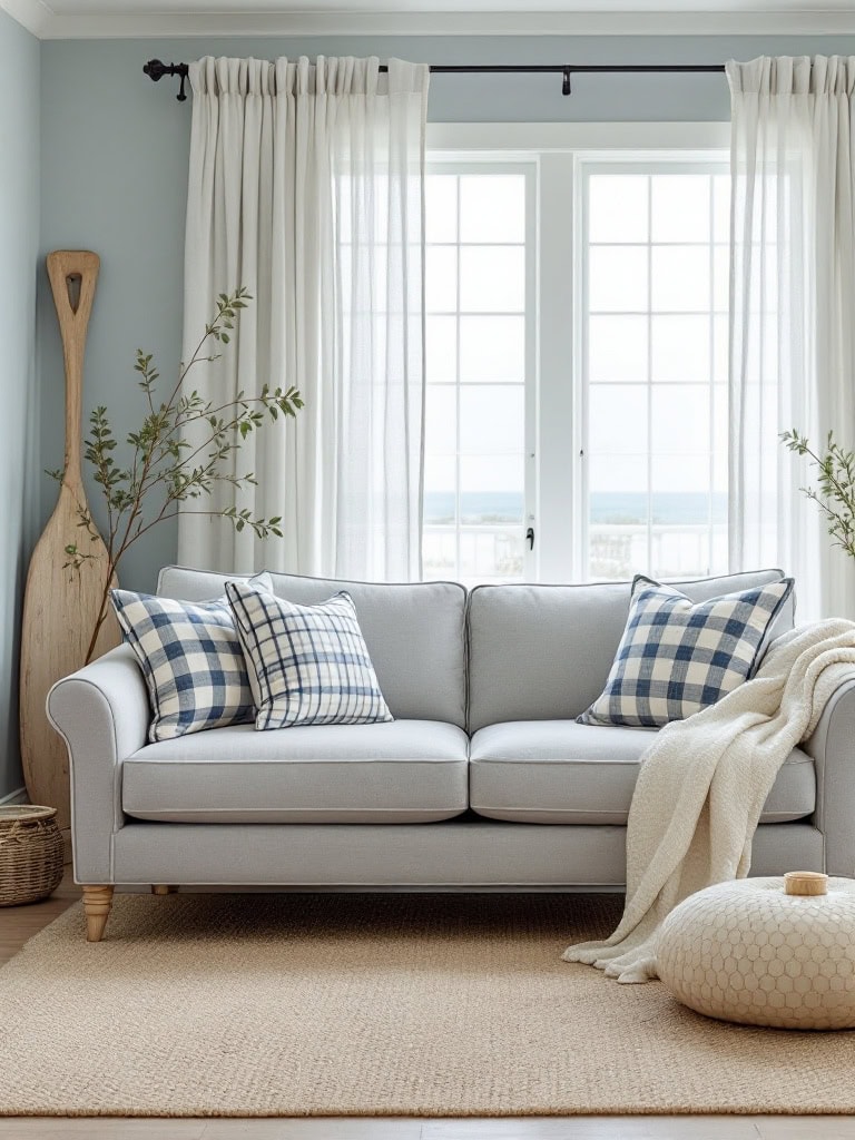 21 Living Room Ideas With Grey Sofas That Look Amazing 17 Living Room Ideas Grey Sofa - Coastal Breezes