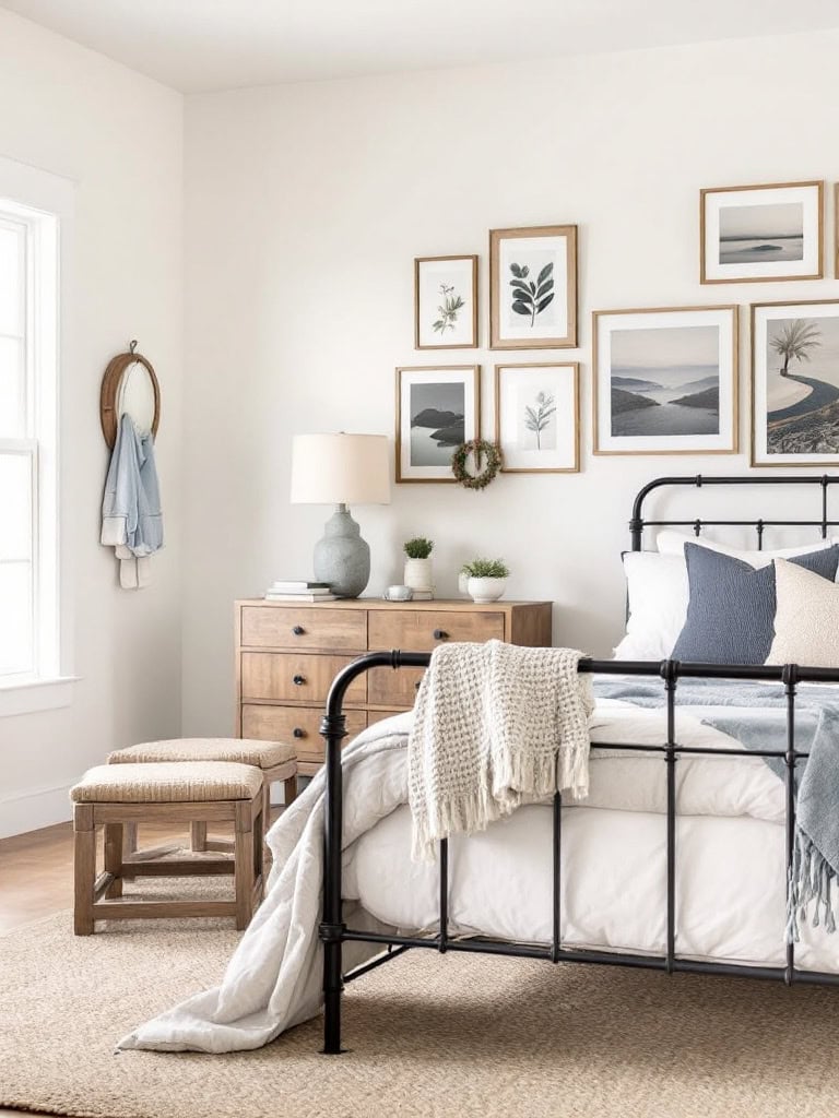 19 Amazing Modern Farmhouse Decor Ideas For a Timeless Look 29 Modern Farmhouse Decor Ideas - Neutral Palette with Pops of Black