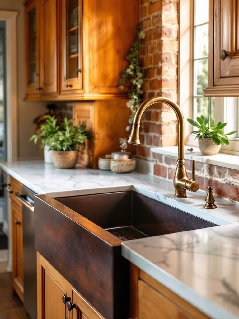 19 Amazing Modern Farmhouse Decor Ideas For a Timeless Look 21
Modern Farmhouse Decor Ideas - Farmhouse Sinks with a Twist