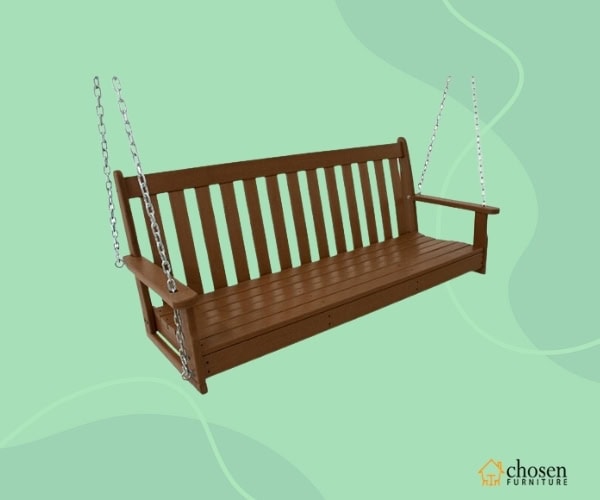 2025 Hottest Porch Swing Chairs: Our Top Picks for Style, Comfort, and Value 3 Polywood Vineyard 60.5 Porch Swing