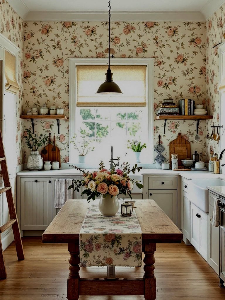 21 Country Home Kitchen Designs Ideas That Feel Like a Dream Come True 23 Country Home Kitchen Designs Ideas - Wallpaper Rebellion