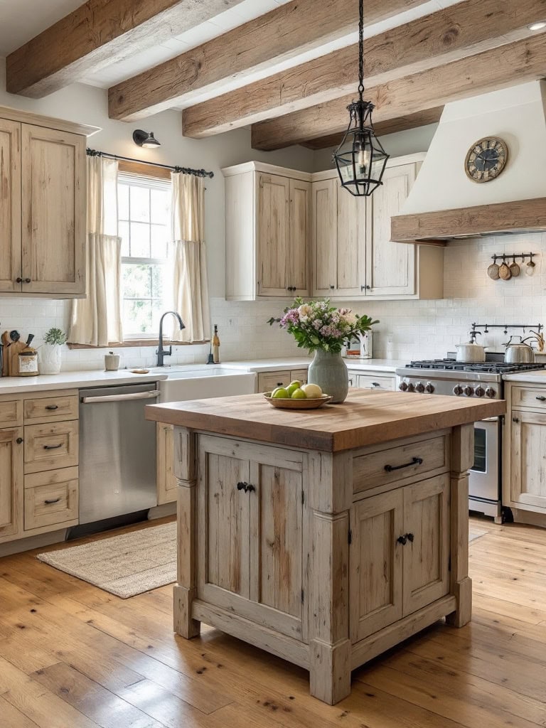 21 Country Home Kitchen Designs Ideas That Feel Like a Dream Come True 18 Country Home Kitchen Designs Ideas - Distressed Wood Everything