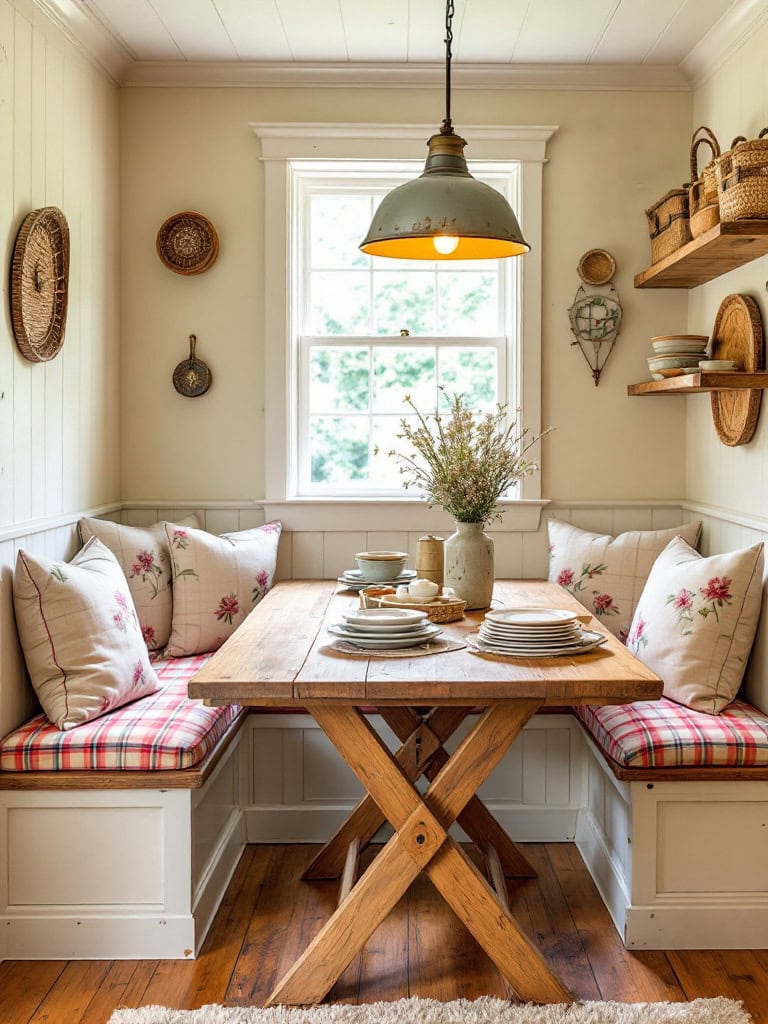 21 Country Home Kitchen Designs Ideas That Feel Like a Dream Come True 19 Country Home Kitchen Designs Ideas - Cozy Breakfast Nooks