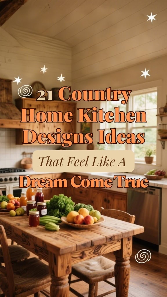 21 Country Home Kitchen Designs Ideas That Feel Like a Dream Come True 11 21 Country Home Kitchen Designs Ideas