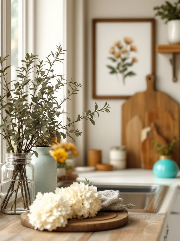 17 Genius Kitchen Decor Ideas for Small Spaces You'll Wish You Knew Sooner 32 Kitchen Decor Ideas for Small Spaces - Bring in Nature