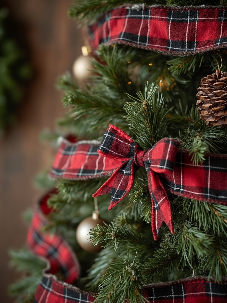 27 Christmas Tree Decor Ideas and Trends for the Winter Holiday of (2025) 29 Christmas Tree Decor Ideas and Trends Winter Holliday 2025 - Plaid Flannel Ribbon