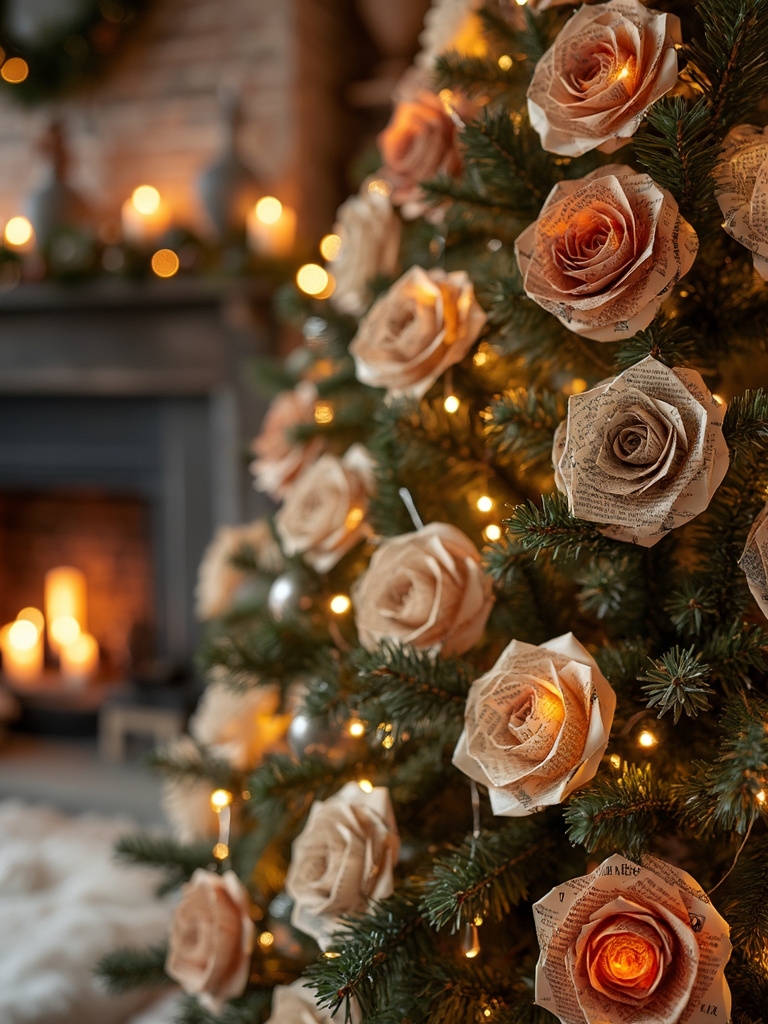 27 Christmas Tree Decor Ideas and Trends for the Winter Holiday of (2025) 45 Christmas Tree Decor Ideas and Trends Winter Holliday 2025 - Book Page Roses