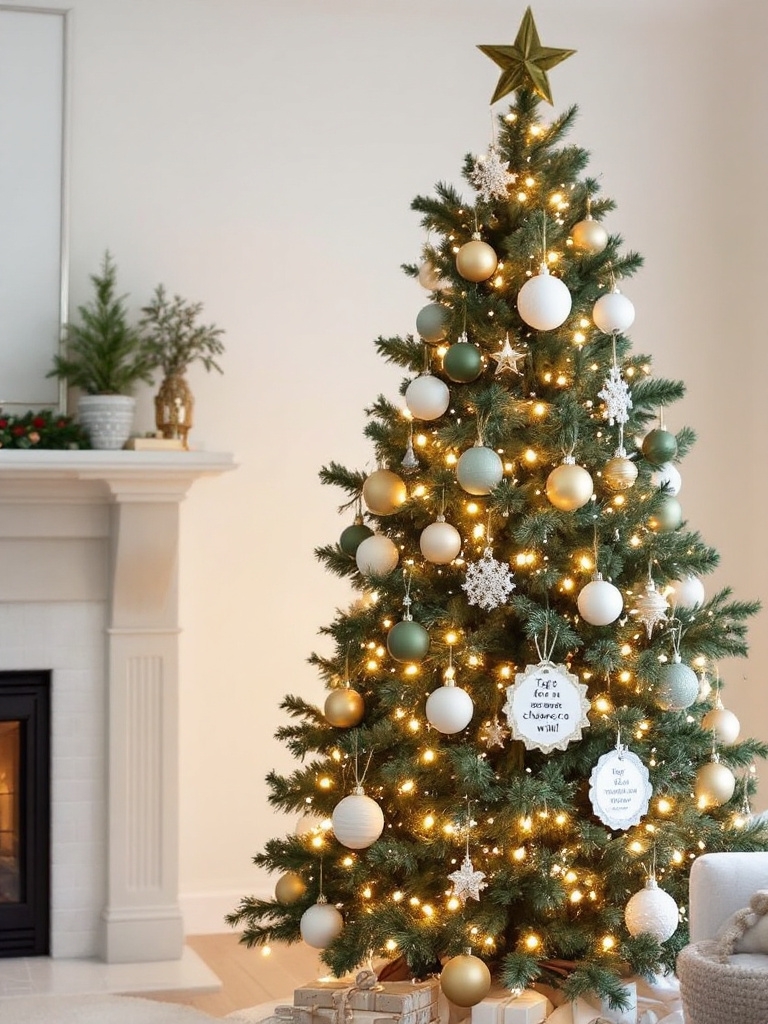 27 Christmas Tree Decor Ideas and Trends for the Winter Holiday of (2025) 19 Christmas Tree Decor Ideas and Trends Winter Holliday 2025 - Single Color, Three Textures