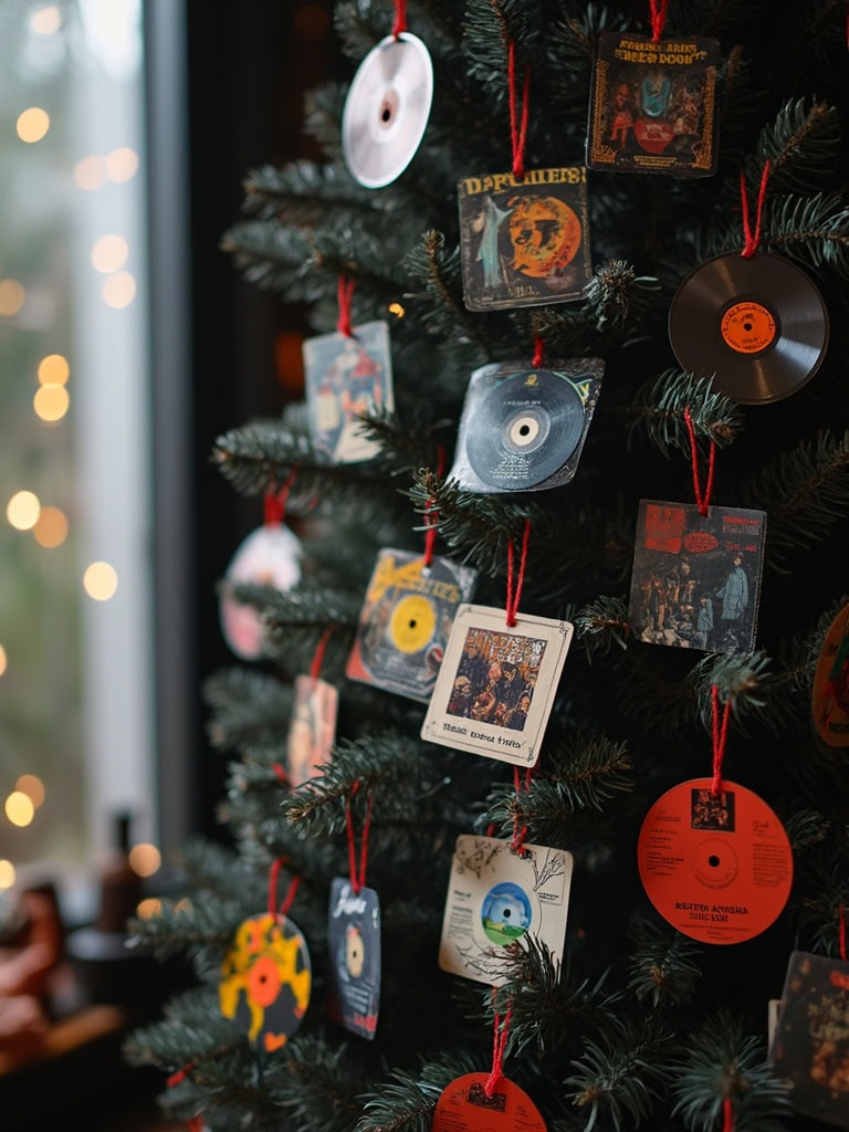 21 Stunning Color Scheme Ideas for a Dramatic Black Christmas Tree 36 Color Scheme Ideas Black Christmas Tree - Record Store Christmas