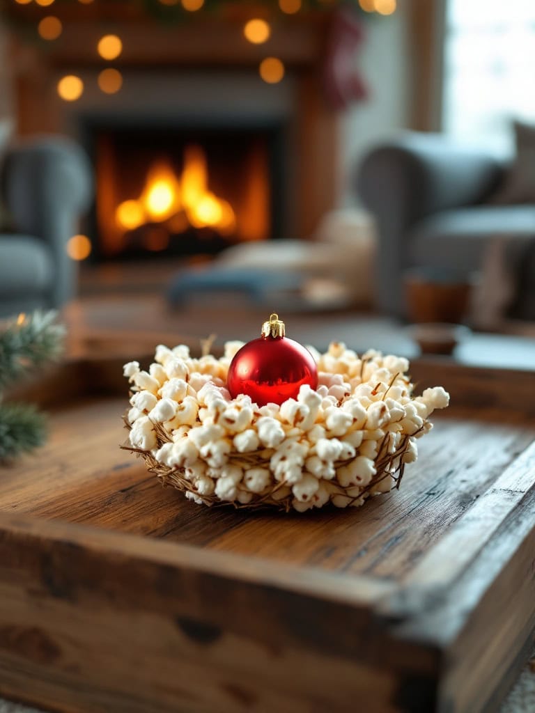 17 Easy Christmas Coffee Table Tray Decor Ideas for a Festive Living Room 16 Christmas Coffee Table Tray Decor Ideas - The Popcorn Thread Hack