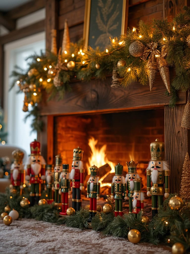 19 Magical Christmas Fireplace Decor Ideas to Make Your Home Glow 24 Christmas Fireplace Decor Ideas - Dollar Store Army Gets a Bougie Makeover