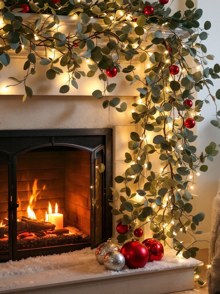 19 Magical Christmas Fireplace Decor Ideas to Make Your Home Glow 26
Christmas Fireplace Decor Ideas - Goodbye Ugly Wires, Hello Chill Holiday Vibes