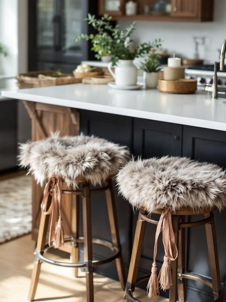13 Kitchen Winter Home Decor Essentials for the Holiday Season 15 Faux Fur Seat Cushions That Beg You to Sit