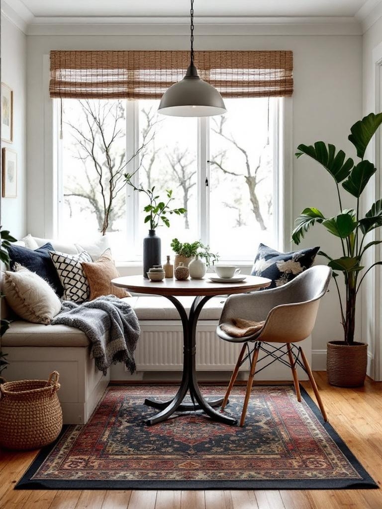 17 Winter Breakfast Nook Decor Ideas to Brighten the Darkest Mornings 15 Plug-In Heated Floor Mat