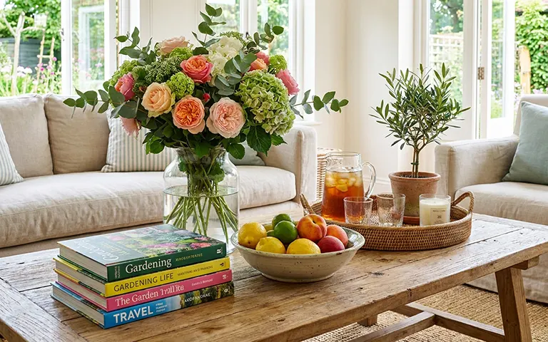 Summer Coffee Table Decor: Fresh, Bright and Full of Life 5 Summer Coffee Table Decor: Fresh, Bright and Full of Life