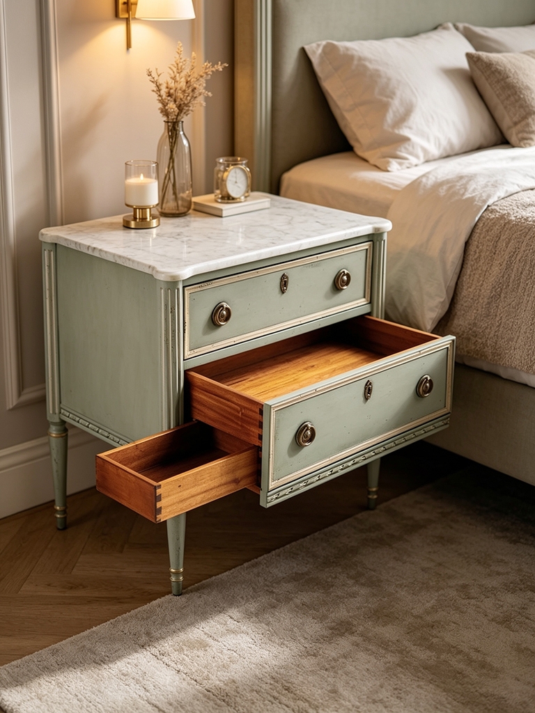 11 Small Bedroom Nightstands That Maximize Every Inch 8 Frontgate Etienne Nightstand