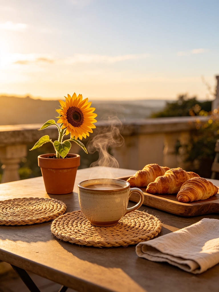 11 Patio Coffee Table Decor Ideas That Survive the Elements 11 Layer in a Natural Fiber Coaster Set