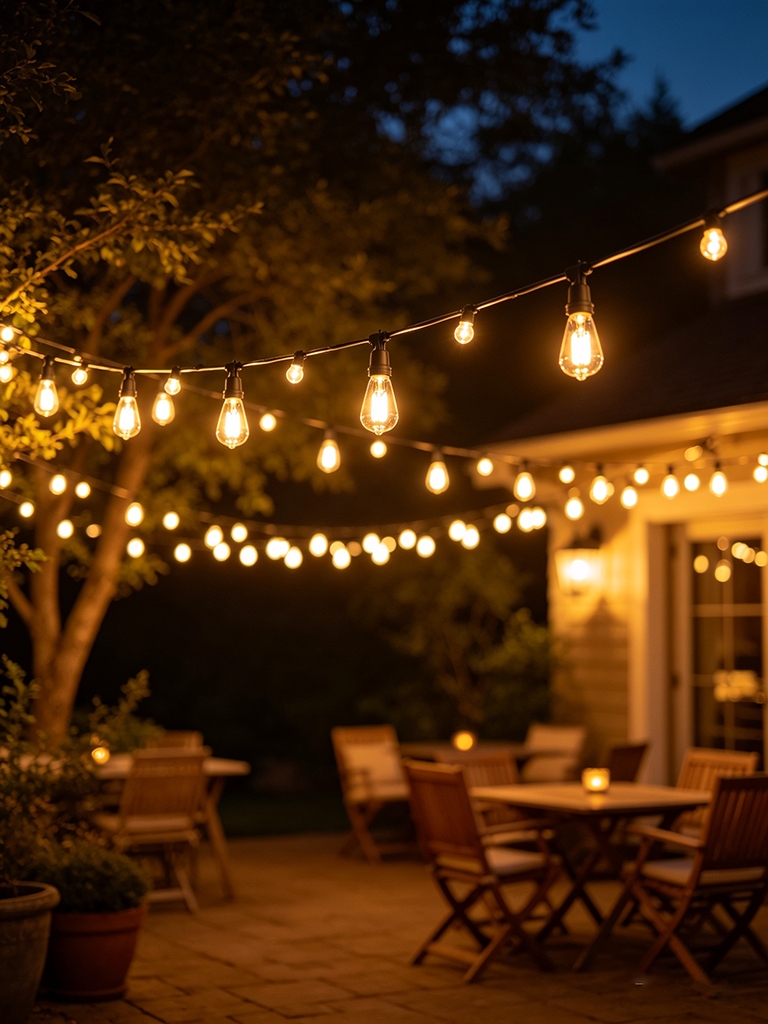 10 Outdoor Decor Mistakes and How to Fix Them 12 outdoor decor mistake cool-white string lights