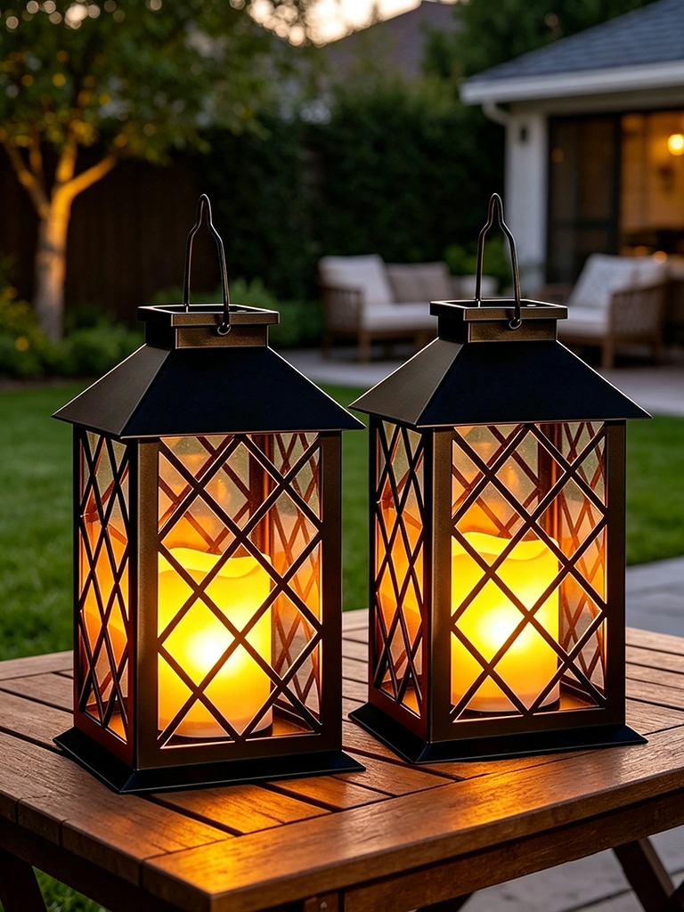 12 Modern Farmhouse Patio Furniture Ideas for a Cozy Outdoor Escape 14 walmart outdoor lamps