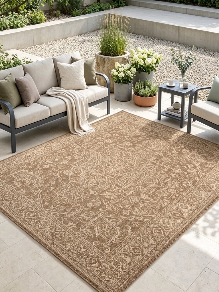 13 Small Backyard Decor Ideas That Look Amazing Without Grass 14 Walmart Outdoor Rugs