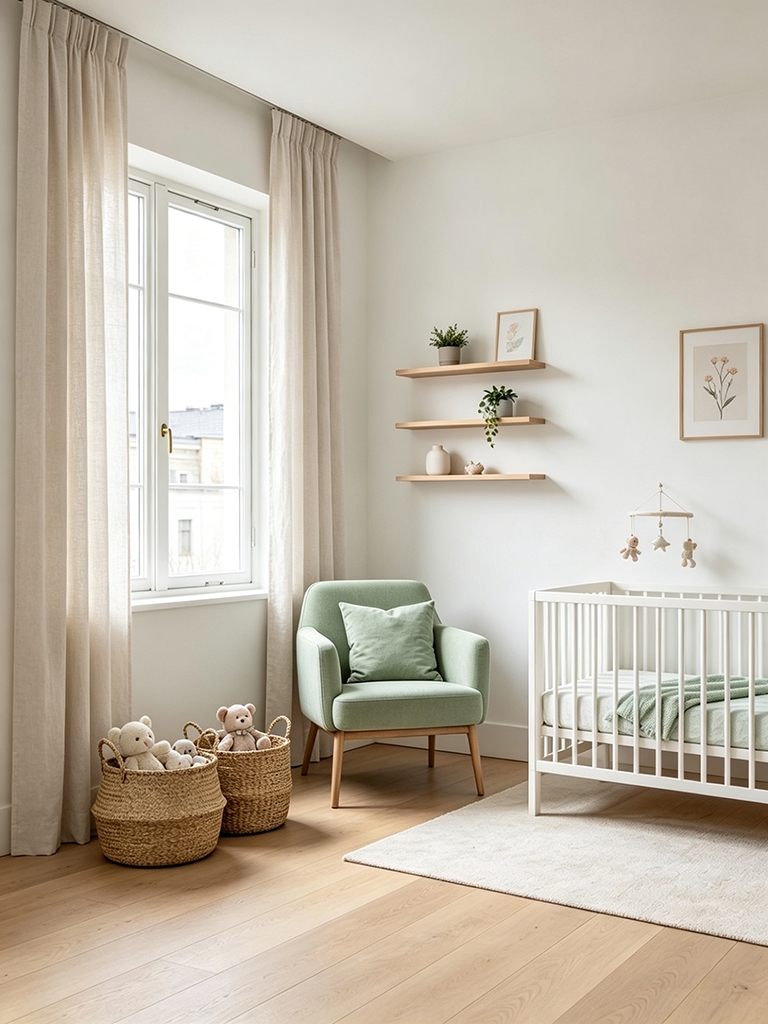 13 Budget Nursery Ideas Every First-Time Parent Will Love 9 Budget Nursery Ideas - Storage That Looks Like Decor