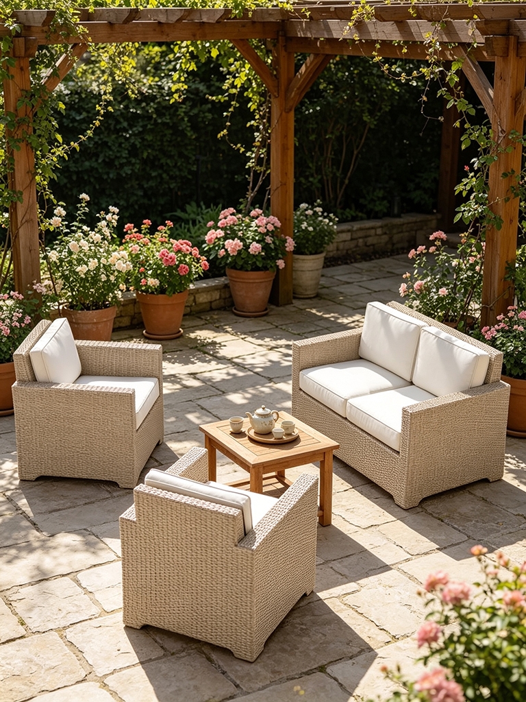 11 Best Patio Furniture Sets With Hidden Ottoman Storage for Small Spaces 14 Mallorca 54" Wood Outdoor Storage Bench