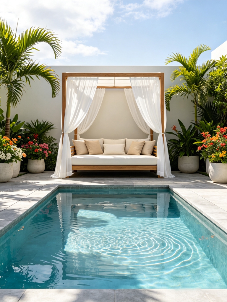 11 RH Outdoor Furniture Alternatives That Look Just as Luxurious 11 Luxury Outdoor Canopy Daybed