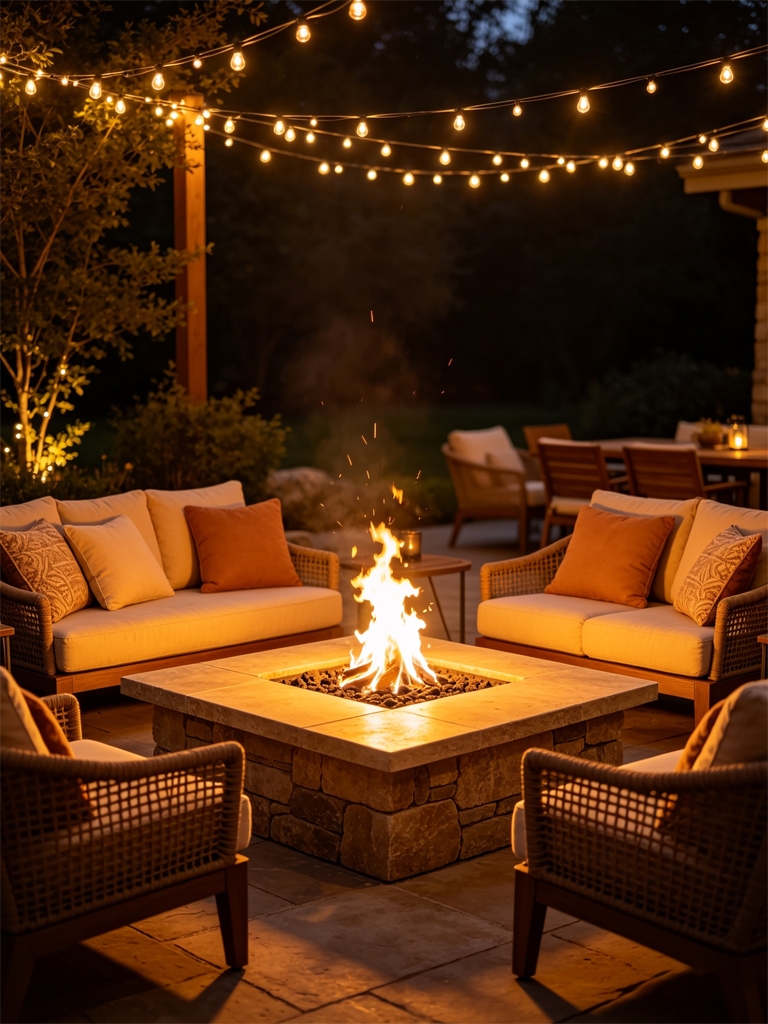 11 RH Outdoor Furniture Alternatives That Look Just as Luxurious 12 Fire Pit Coffee Table