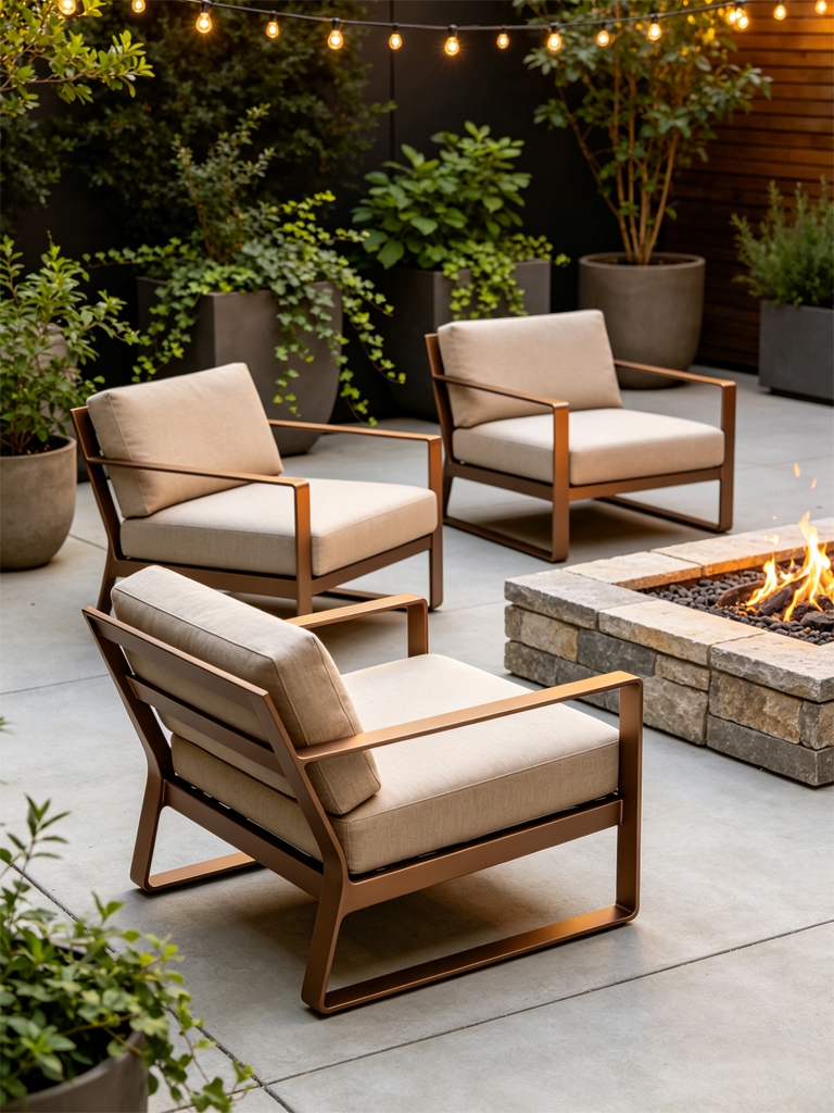 11 RH Outdoor Furniture Alternatives That Look Just as Luxurious 9 Powder-Coated Aluminum Lounge Chairs
