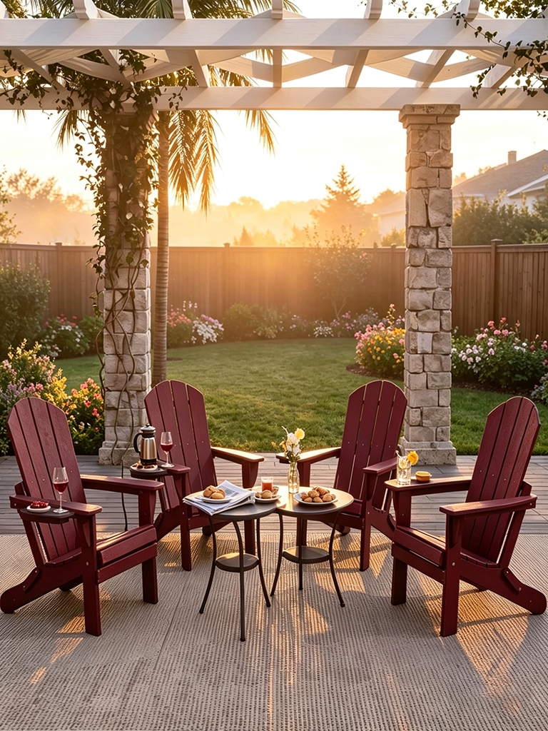 8 Best Outdoor Furniture Picks for Renters That Move with You 6 Resin Adirondack-style folding chairs