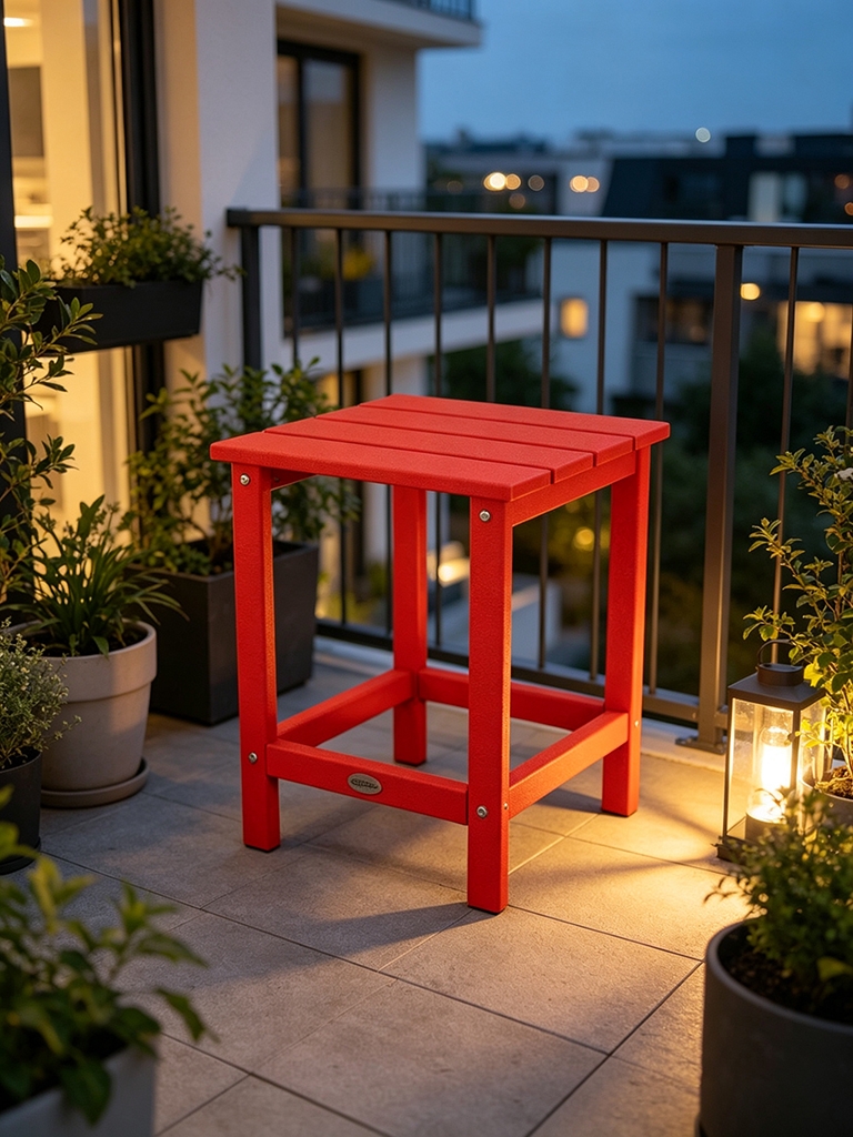 11 Small Apartment Balcony Furniture Ideas to Maximize Space 13 Small apartment balcony furniture ideas side table