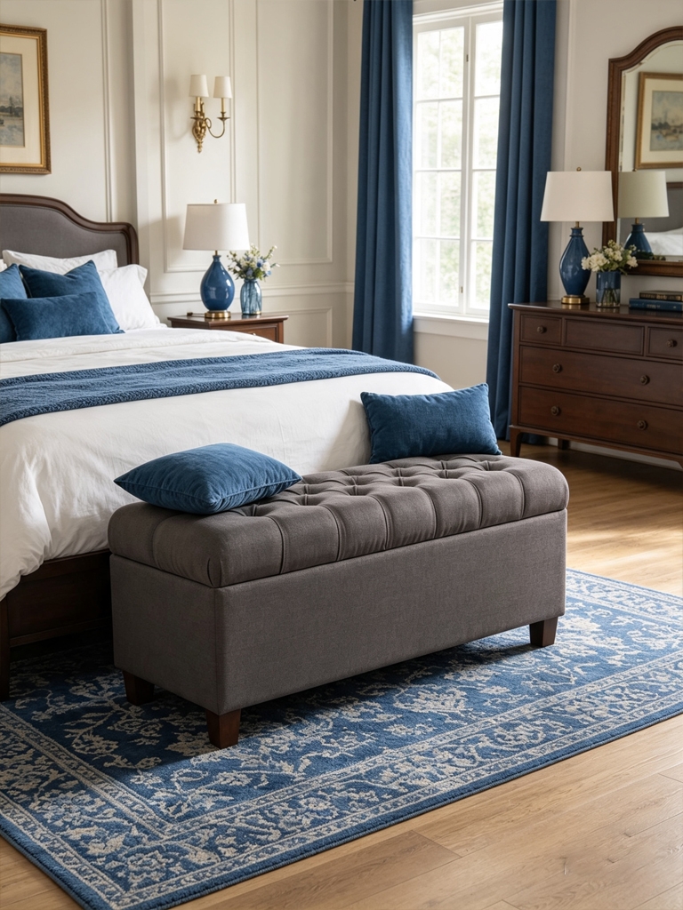 11 Bedroom Benches That Look Like Designer Pieces 14 Upholstered Storage Benches