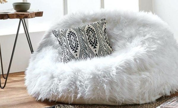 15 Best Bean Bag Chairs For Adults 2022 ChosenFurniture   Fluffy Bean Bags Chairs 600x363 