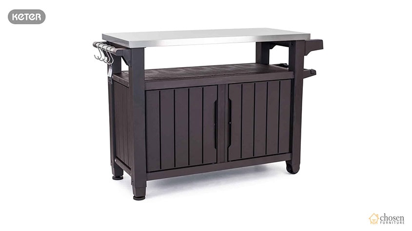 Keter Unity XL Outdoor BBQ Prep Station
