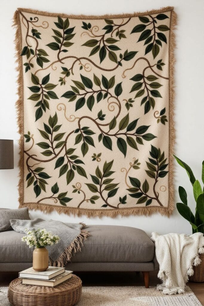Boho Living Room Ideas - Wall Tapestries