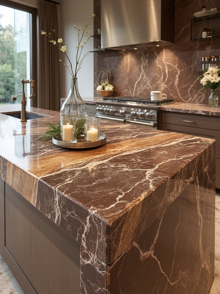 Decorate Home with Mocha Mousse - Quartzite Statement