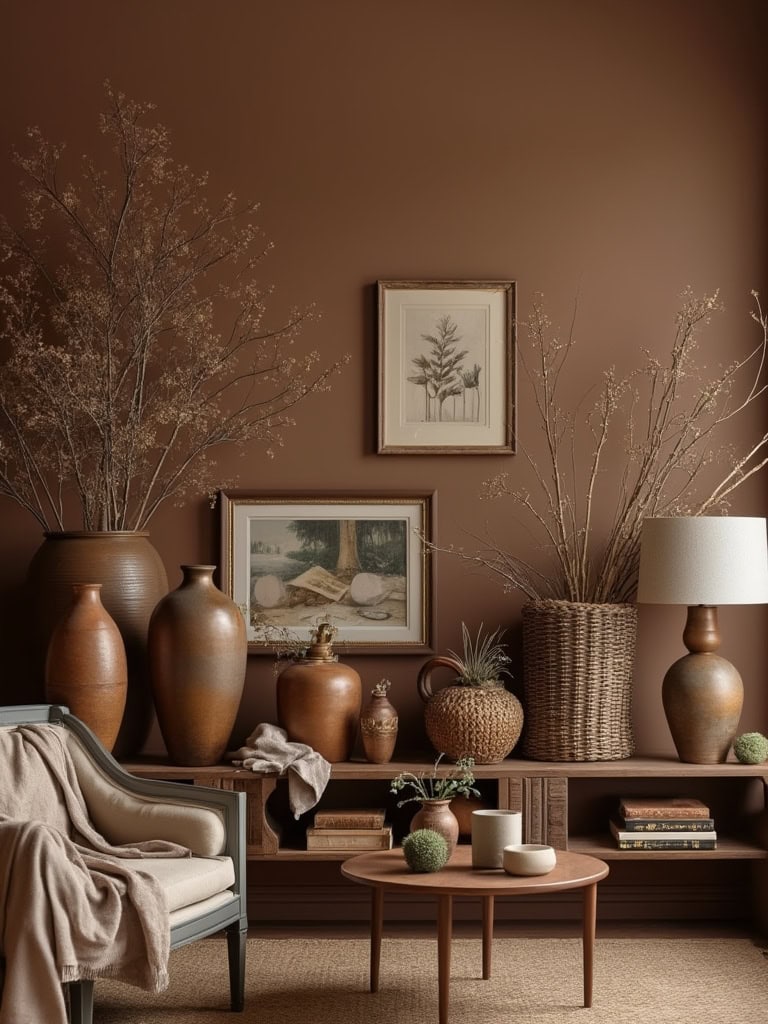 Mocha Mousse - Decorative Elements