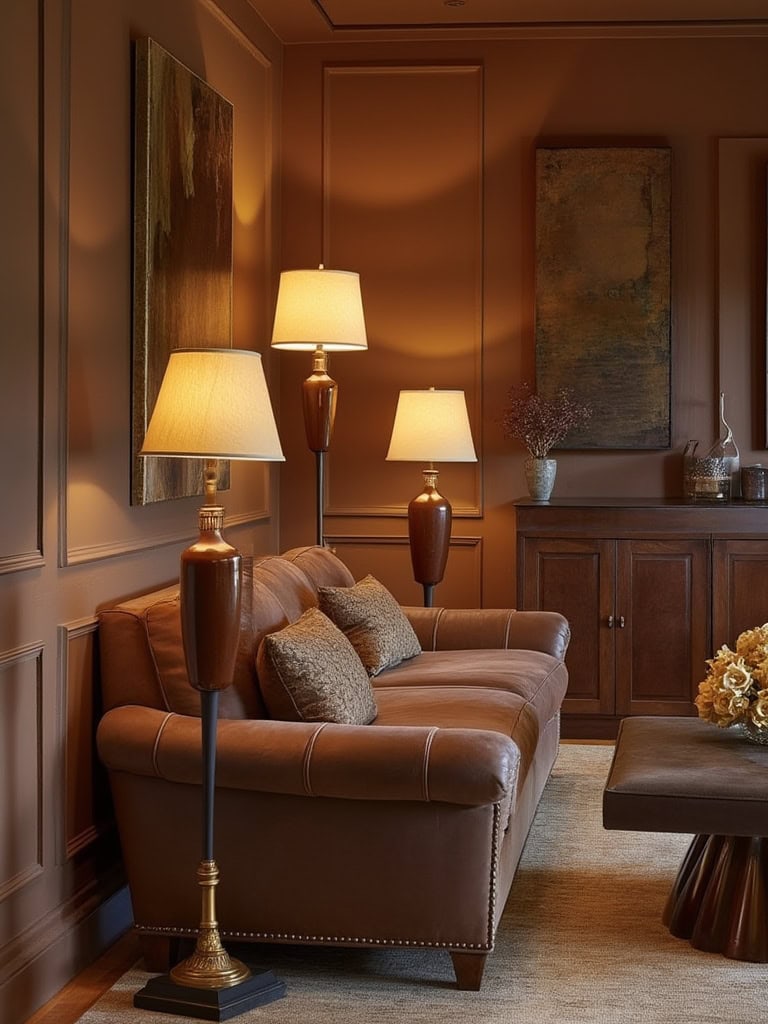 Decorate Home with Mocha Mousse - Luminous Layers