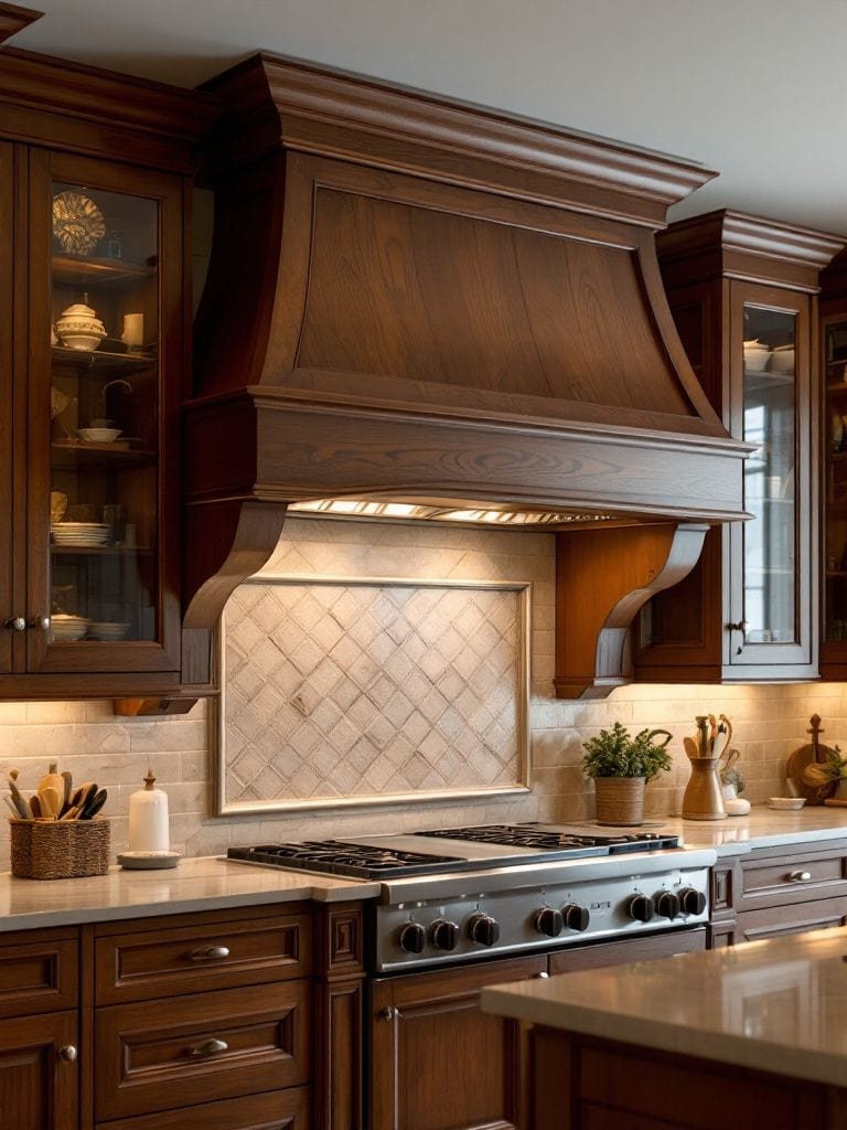 Show-Stopping Range Hood