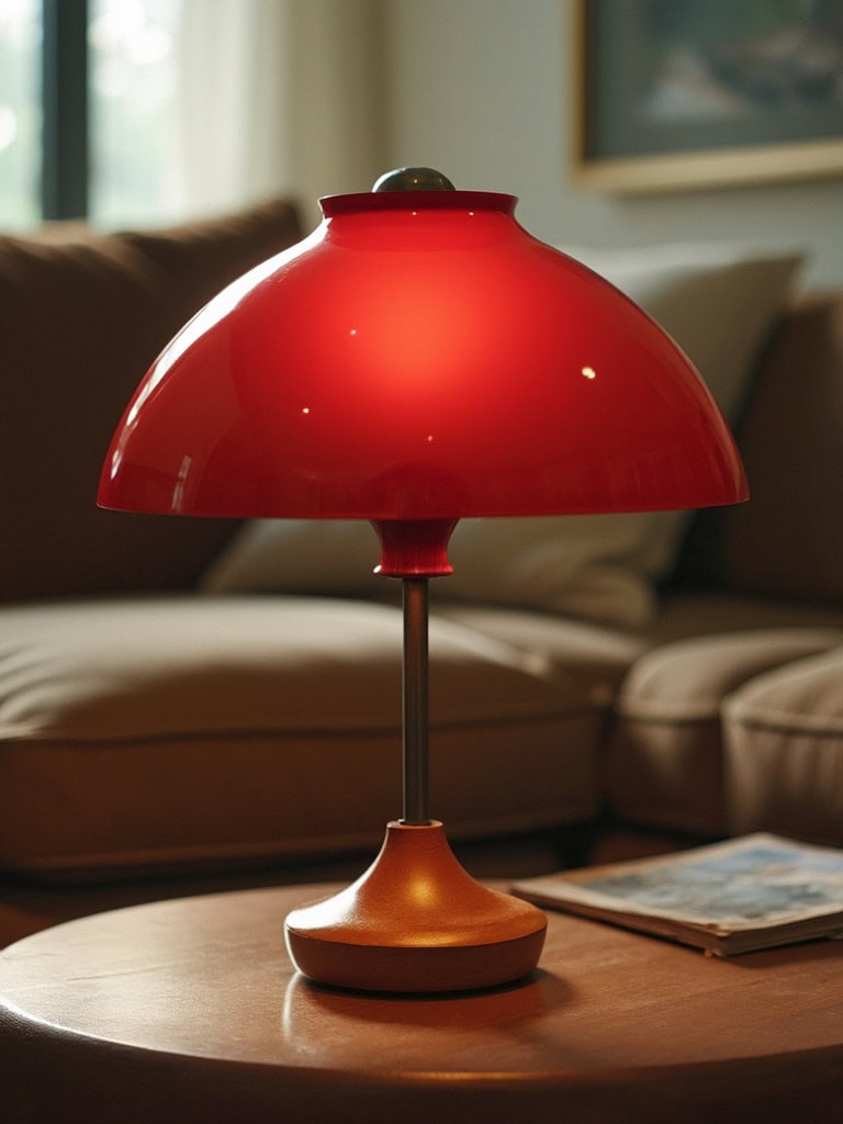 Cherry Red Color Home Decor - Lighting