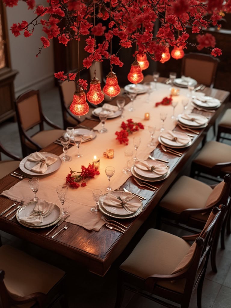 Cherry Red Color Home Decor - Pendant Lights