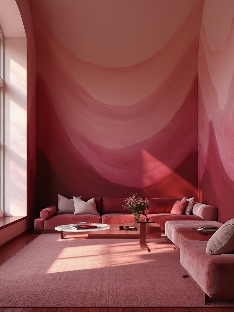 Cherry Red Color Home Decor - Magic of Ombre