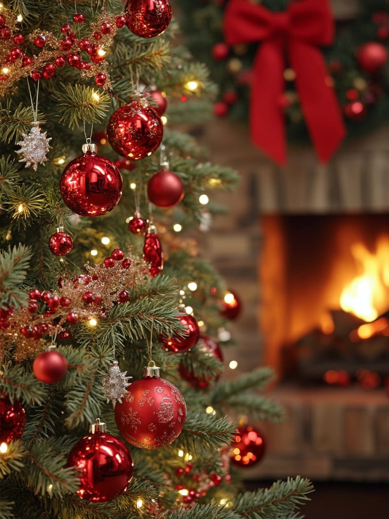 Cherry Red Color Home Decor - Seasonal Color