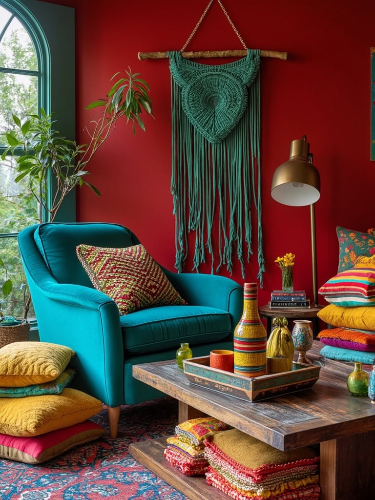 Mixing with Other Bold Colors