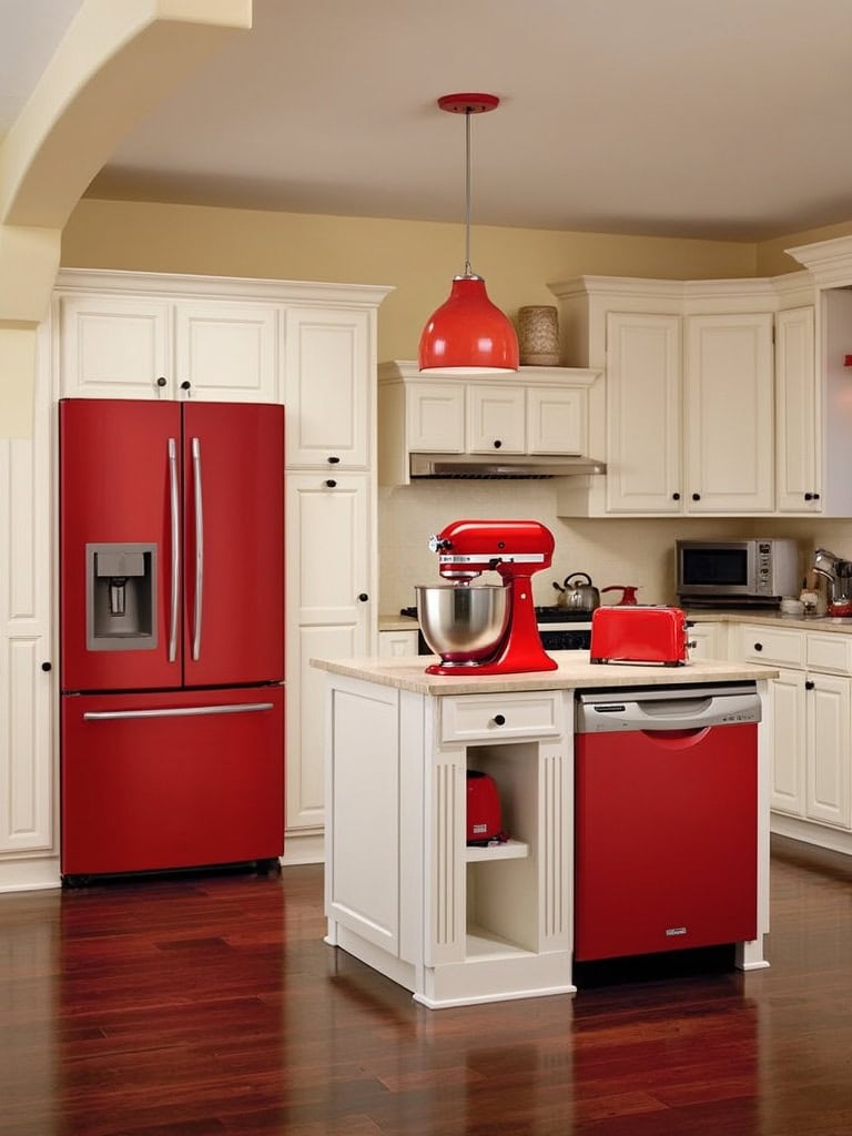 Cherry Red Color Home Decor - Kitchen Confidential